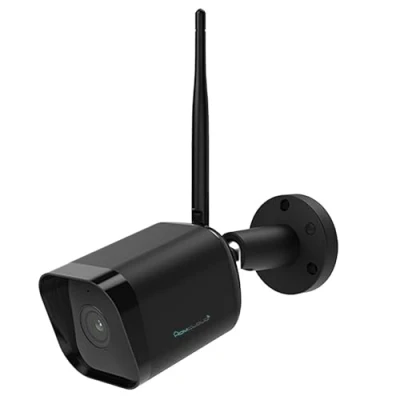 Immagine di Homcloud Telecamera Wi Fi Intelligente Bullet 6S da esterno, Visione Notturna, Sensore di movimento, 2 MP, impermeabile IP65, Compatibile con Alexa, Echo Show, Google Nest e Smart Life