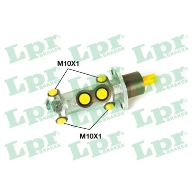 Immagine di LPR 1958 Pompa Freno 22,2mm Ghisa grigia 10 X 1 (4) FIAT: Coupe, Tipo Hatchback, Marea Weekend