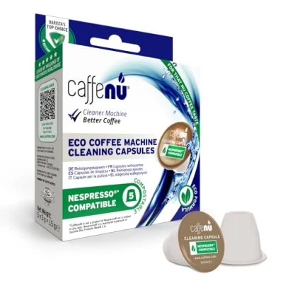 Immagine di Caffenu Originaline Capsule per La Pulizia Del caffè Compatibile con il sistema Nespresso Detergente macchina Completa tuo kit da barista