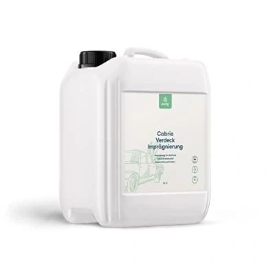 Immagine di eco:fy Cabrio, tettuccio impermeabilizzante, protezione impermeabile, per tetto in tessuto, trasparente, privo di solventi, PFC, 5 l
