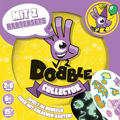 Immagine di Zygomatic Dobble Collector Ghost Gioco, Colore Multi Colored, 1. 55 Karten, ZYGD0020