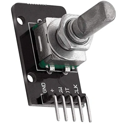 Immagine di AZDelivery Moduli Codificatore a Rotazione Encoder Rotativo KY 040 compatibile con Arduino incluso un E Book!