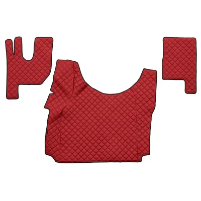 Immagine di F CORE FL14 RED Set tappetino Finta pelle anteriore 3 Rosso