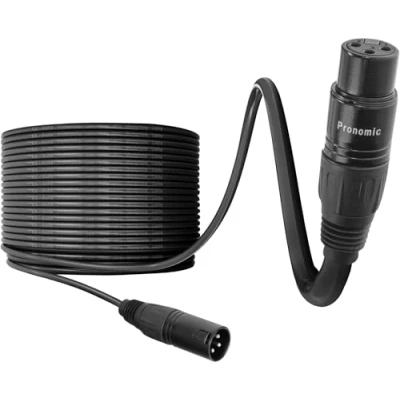 Immagine di Pronomic Stage XFXM 100 cavo microfono XLR m nero