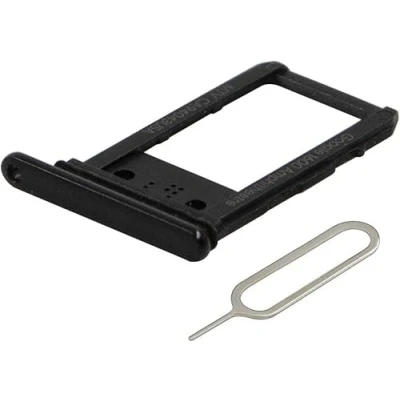 Immagine di MMOBIEL Doppio Vassoio Carta Sim Compatibile con Google Pixel 3a Porta Scheda Inclusa guarnizione di gomma e Pin Nero