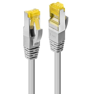 Immagine di LINDY 47270 RJ45 cavo di rete, patch CAT 6A/7 S/FTP 20.00 m Grigio 1 pz.