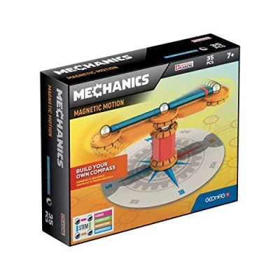 Immagine di Geomag Mechanics Magnetic Motion Compass N.A, Gioco di Costruzione, Multicolore, 35 pezzi, 770