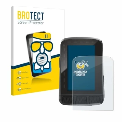 Immagine di brotect Pellicola Vetro Opaca per Wahoo Elemnt Roam V2 GPS Protezione Schermo [Anti Riflesso, Durezza 9H]
