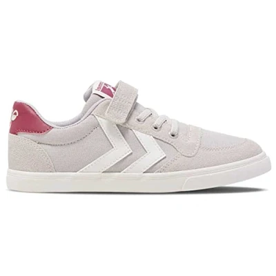 Immagine di hummel, Slimmer Stadil Low Jr, Scarpe da Ginnastica Basse, Unisex Bambini e ragazzi, Grigio (Lunar Rock), 33 EU