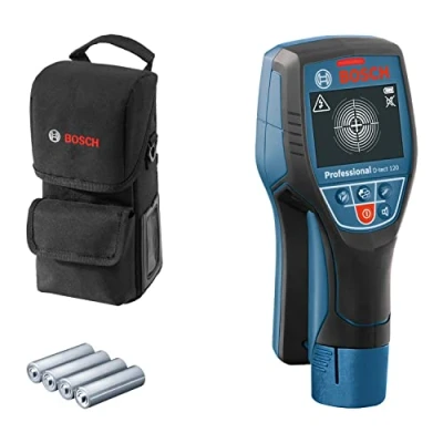 Immagine di Bosch Professional Rilevatore di tubi e cavi D tect 120 0601081303 Profondità rilevamento max mm Adatto per metalli ferrosi, non