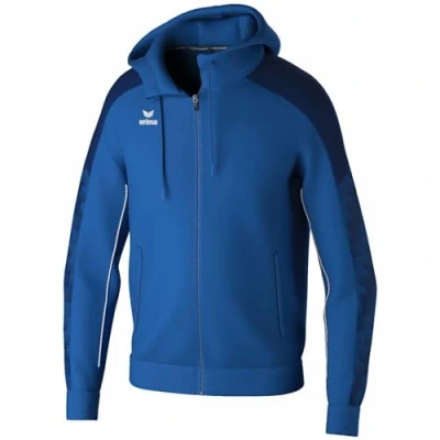 Immagine di Erima Giacca da Allenamento Evo Star con Cappuccio (1032402) Unisex Bambini e Ragazzi, New Royal/New Navy, 152