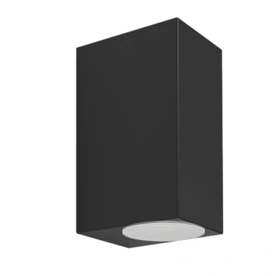Immagine di Eglo Jabaga Lampada da parete LED per esterno, applique, illuminazione esterna con luce verso il basso et l&#039;alto, in metallo nero, include lampadina GU10, bianca calda, IP44