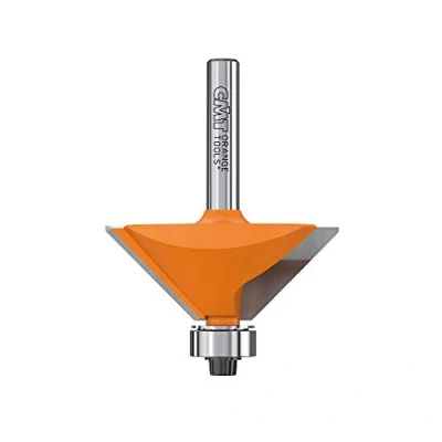 Immagine di CMT 936.420.11 Fresa per Smussare 45 con Cuscinetto, Grigio/Arancio