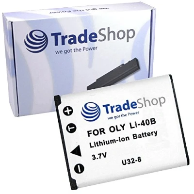 Immagine di Batteria agli ioni di Litio ad Alte Prestazioni Compatibile con CASIO Exilim EX Z370 G1 S5 S6 S8 Z550 Z33 Z35 H5 Z16 Z37 G1BK S5PK S6BE S6BK S6PK. S6SR