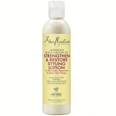 Immagine di Shea umidità giamaicano nero Olio di ricino Consolidare e crescere restauro Styling Lotion 236 ml