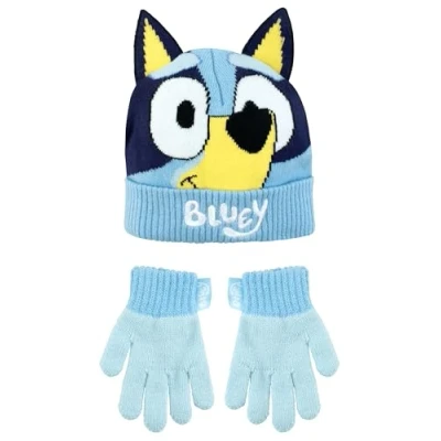 Immagine di BlueY Set Cappello e guanti per bambini invernali bambine a bobble Merchandising ufficiale