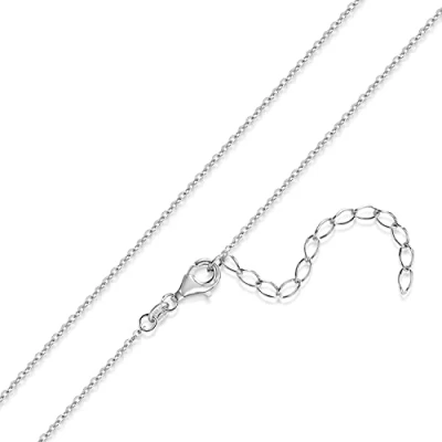 Immagine di MATERIA by Matthias Wagner Collana fine da donna in Argento 925, lunghezza 1 mm, 42 47 cm, sterling