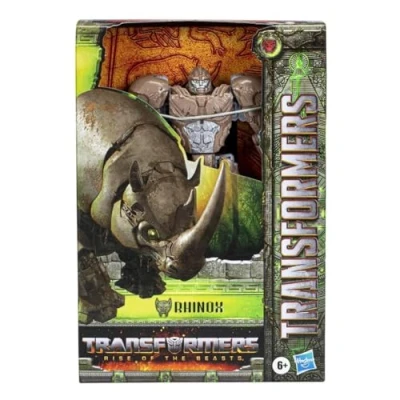Immagine di Transformers Rise of the Beasts Voyager Class Rhinox Action Figure