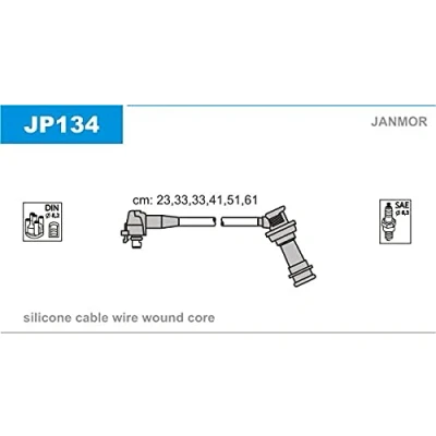 Immagine di JANMOR JP134 Kit Cavi Accensione