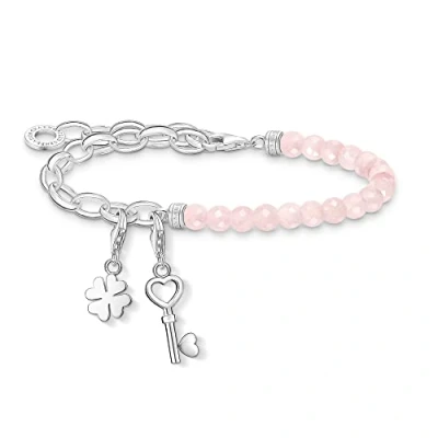 Immagine di THOMAS Sabo SET0612 034 9 L17 Set di gioielli da donna, 17 cm, Argento sterling, Zirconia cubica