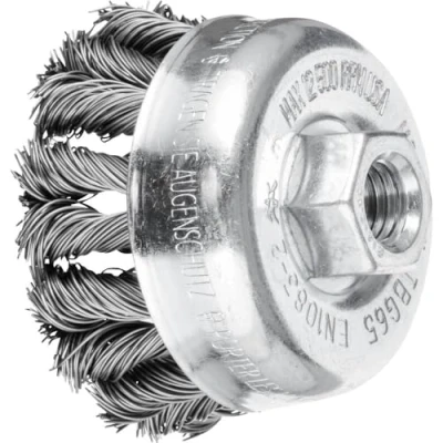 Immagine di PFERD Spazzola a tazza COMBITWIST TBG Ø 65 mm M14 filo in acciaio 0,50 per smerigliatrice angolare 43305051 1 pz.