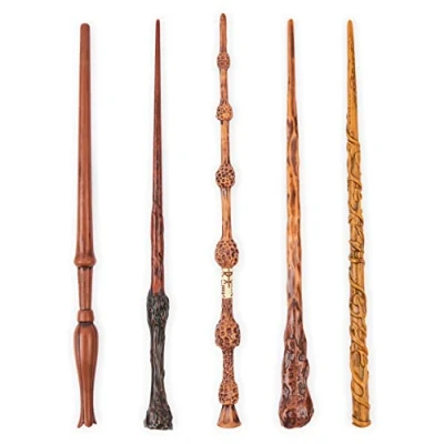 Immagine di Wizarding World, Bacchette Magiche da Collezione Harry Potter 30.5 cm, Bacchetta a Sorpresa, Giocattoli per Bambini, 6+ Anni