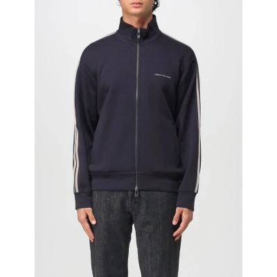 Immagine di Felpa Armani Exchange in misto cotone con zip