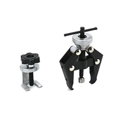 Immagine di QWORK® 2 Pezzi estrattore Cuscinetti, per Braccio tergicristallo, Regolabile, Apertura Massima di 36 mm e 16