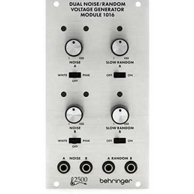 Immagine di Behringer Modulo GENERATORE DI TENSIONE Dual Noise / RANDOM 1016 Legendary 2500 Series Source per Eurorack