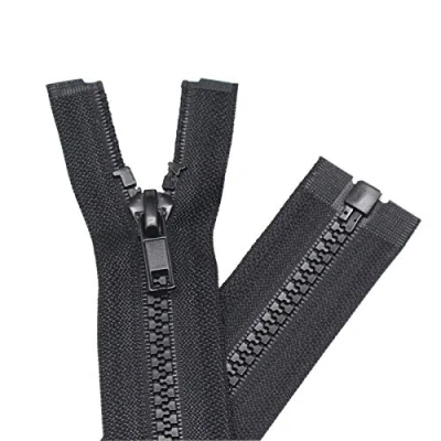 Immagine di YaHoGa 2 Pezzi 65 cm # 5 separare Cerniere Chiusure Lampo plastica per Jacket Cucire Cappotti Giacca (65 Pezzi)