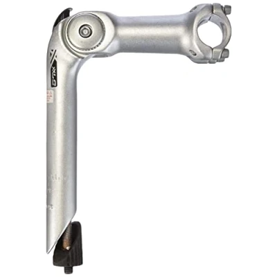 Immagine di XLC Vorbau Alu, Attacco Manubrio St T02, Allu. col.Argento 1&quot;,25.4Mm,Ang.Spost.0 60,80Mm,Sl120Mm Unisex Adulto, Argento, 12 x 2.2 cm