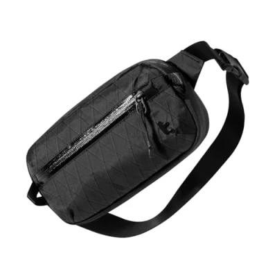 Immagine di tomtoc 1,5L Piccola Borsa a Tracolla con Protezione RFID, da Petto per Uomini e Donne, Marsupio Uomo Leggera Impermeabile, Borsello Viaggi Giornalieri all&#039;Aperto, Cachi