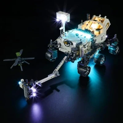 Immagine di YEABRICKS kit Luci a LED per 42158 Technic NASA Mars Rover Perseverance Modello da Costruire (esclusi i di costruzione)