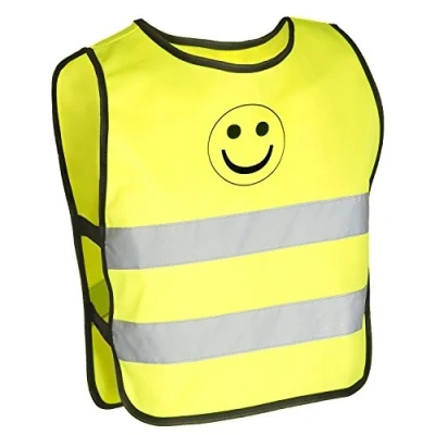 Immagine di CARCOMMERCE 68124 Giubbotto catarifrangente verde reseda con disegno stampato