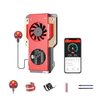 Immagine di DALY Smart BMS 4S 24S da 40A a 500A con modulo WiFi e scheda di protezione comunicazione CAN 485 per pacco batteria al litio LifePO4 (LifePO4 12V, 250A)