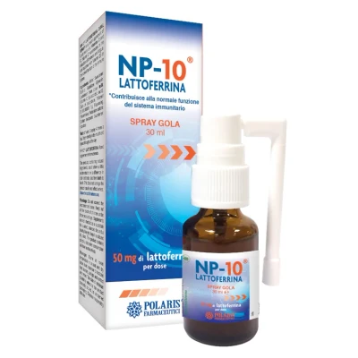 Immagine di NP 10 LATTOFERRINA SPR GOLA
