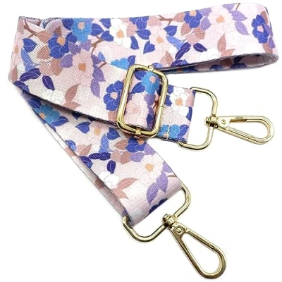 Immagine di Tracolla per Borse Donna Colorato Cinghia Della Borsa Larga, Regolabile con Gold Moschettone, Durevole Crossbody Borsa, Borsetta, Chitarra DIY Spalla Accessori Ragazze, 605