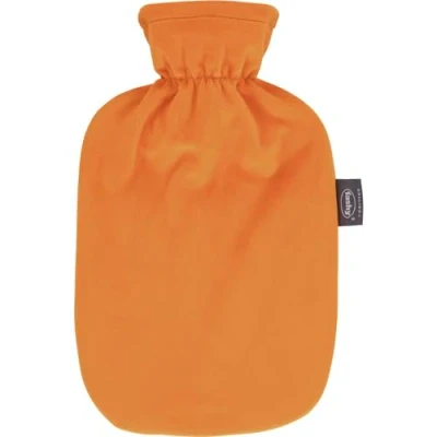 Immagine di Fashy Borsa dell&#039;acqua calda con rivestimento in pile, arancione, 2,0 l