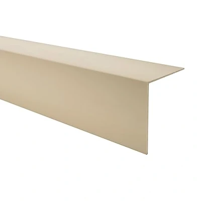 Immagine di Quest Profilo angolare in PVC, autoadesivo, paraspigoli, 25 x mm, 200 cm, colore beige, robusto e durevole