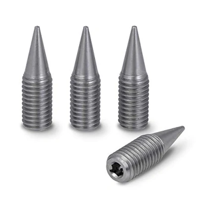 Immagine di PrecisionGeek M10 L 35 Acciaio Inossidabile Spike/Cono Absorber per Altoparlanti Vite + Presa Esagonale 4pz