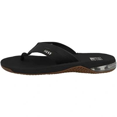 Immagine di Reef Ancoraggio, Infradito Uomo, Nero/Argento, 44 EU