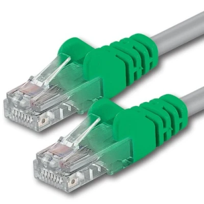 Immagine di 1aTTack.de 5m Crossover 1 pezzo Rete Cavi Cat6 CAT 6 250MHz non contiene alogeni compatibile con 5e / CAT6a CAT7 10/100 1000/10000 Mbit/s
