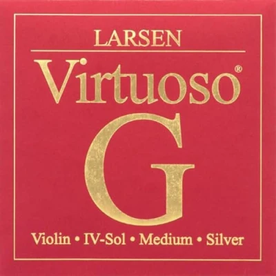Immagine di Corde di violino LARSEN STRINGS Virtuoso G argento, nylon multifilamento medio