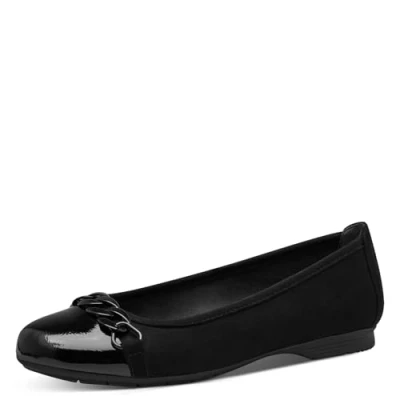 Immagine di Jana Ballerine, Donna, Taglia: 37, Black Finta pelle / tessuto