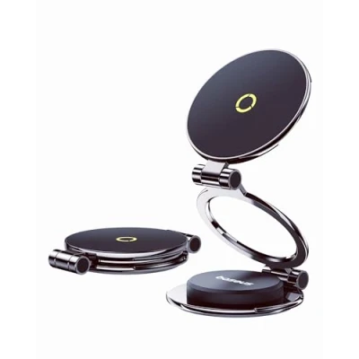 Immagine di Baseus MagPro Magsafe Supporto da auto universale per cruscotto, 20 magneti N56 e rotazione a 360, iPhone 12 16, tutti i telefoni con anello in metallo