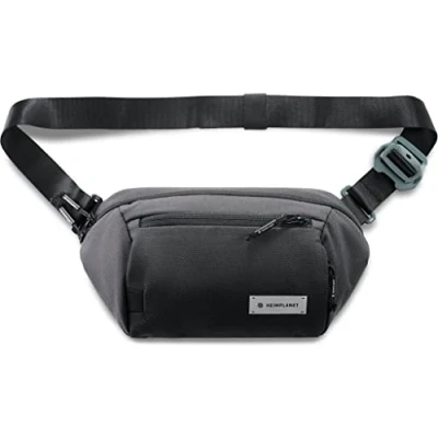 Immagine di HEIMPLANET Originale Transit Line Sling Pocket XL Marsupio impermeabile in DYECOShell di alta qualità Supporta l&#039;1% per The Planet (Castlerock)