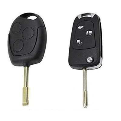 Immagine di COVER CHIAVE GUSCIO per FORD 3 TASTI KIT CONVERSIONE LAMA FO21 SCATTO TELECOMANDO