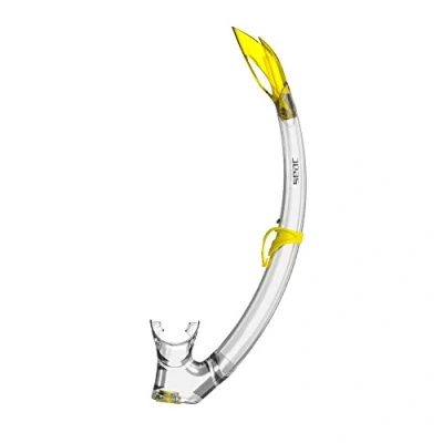 Immagine di SEAC Tribe Boccaglio da Snorkeling, S/KL, Colore Unisex, Trasparente/Giallo, Standard