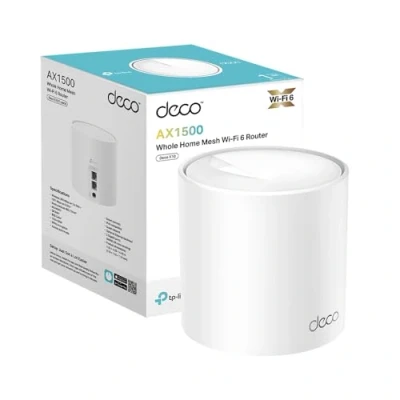 Immagine di TP Link Deco X10(1 pack) Router WiFi 6 Mesh AX1500Mbps, 2 Porte Ethernet Gigabit, Controllo Parental, e Ripetitore, Compatibile con Amazon Alexa