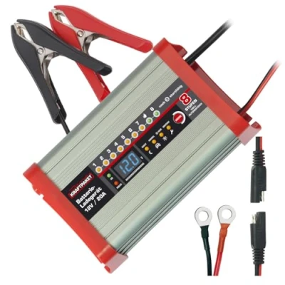 Immagine di Dino KRAFTPAKET KFZ Batterieladegerät 20A 12V mit Camping , Nacht und Memory Speicher 136320 Caricatore automatico 12 V 20 A